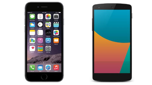 iPhone 6 vs Nexus 5