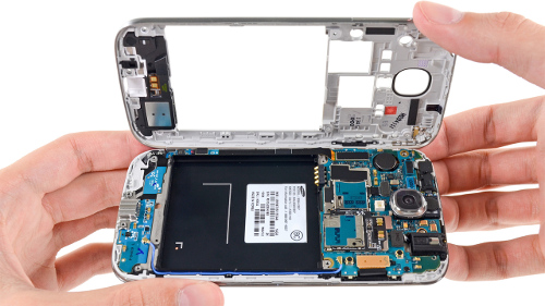 Les entrailles du Samsung Galaxy S4