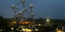 Night view of the Atomium